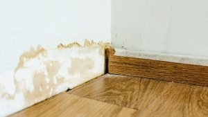 Discoloration of walls