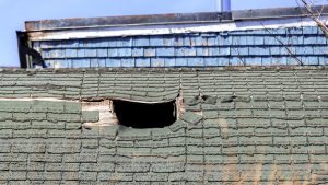 Holes in the roof
