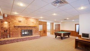 Proper basement lighting