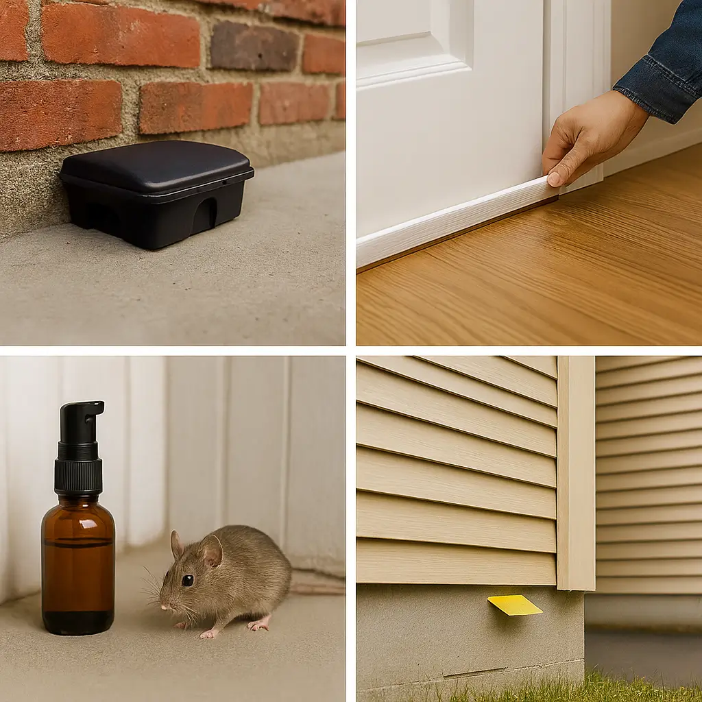 Get rid of mice in garage