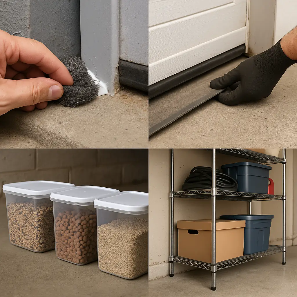 Getting rid of mice in garage