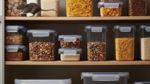 Keep Food in Sealed Containers