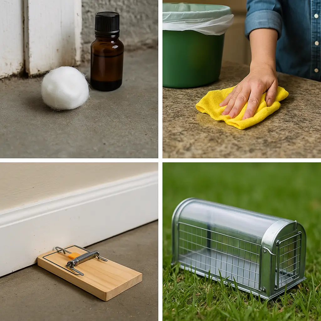 Keep mice out of garage