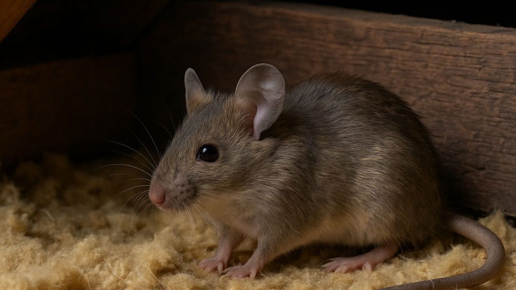 Mice in attic