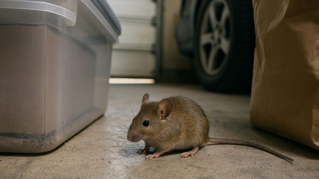 Mice in garage