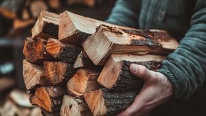Move Firewood and Vegetation Away from the House
