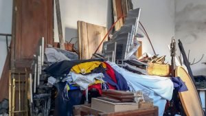 Cluttered Garages And Old Furniture