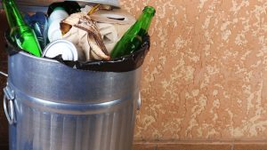 Trash Without Tight-Fitting Lids
