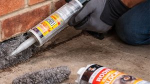 Seal Gaps With Rodent-Proof Materials