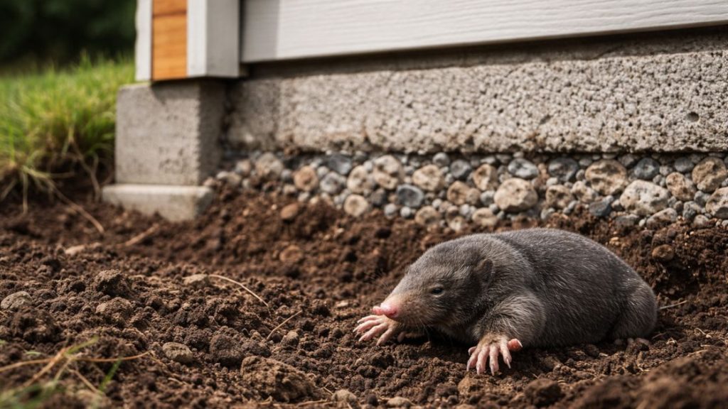 Can Moles Damage a Foundation Can Moles Damage a Foundation